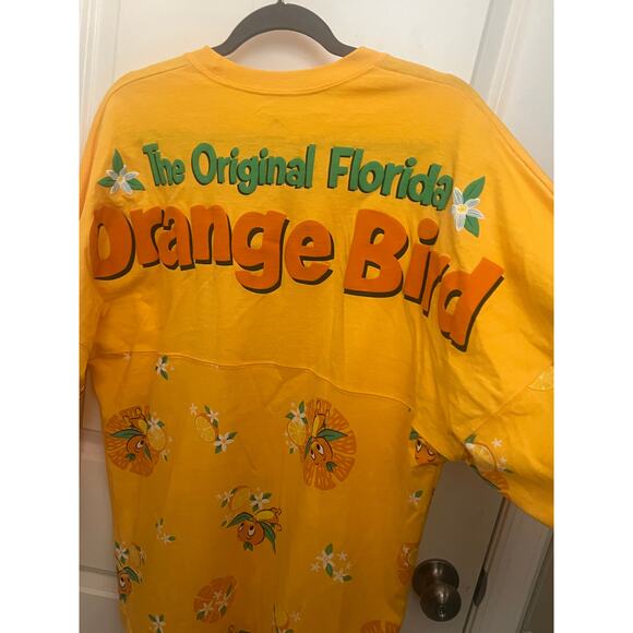 Disney Parks Orange Bird Spirit Jersey Adults M Epcot Flower & Garden Festival - Picture 6 of 9